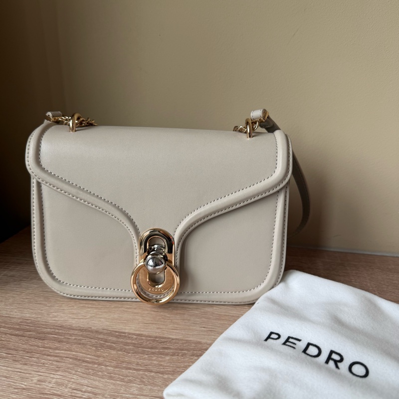 PEDRO 真皮單肩包/斜背包-0