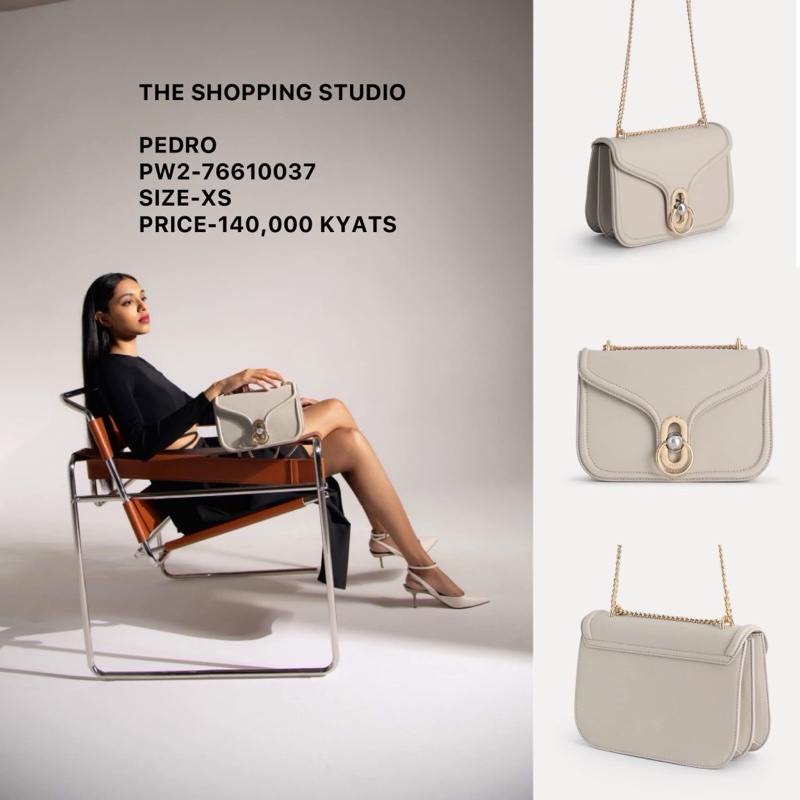 PEDRO 真皮單肩包/斜背包-6