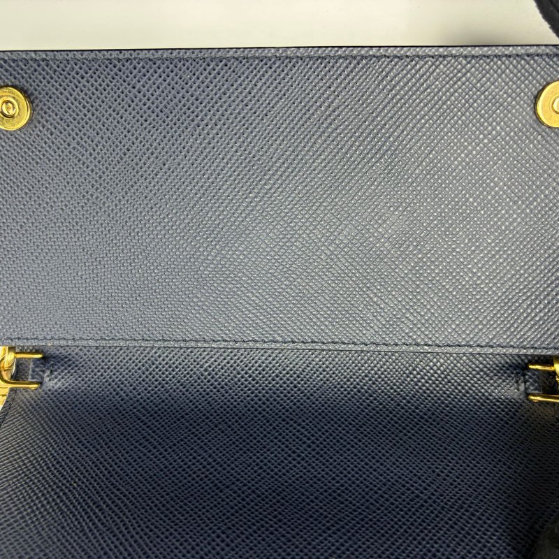 Prada Saffiano 長款鍊條包-13