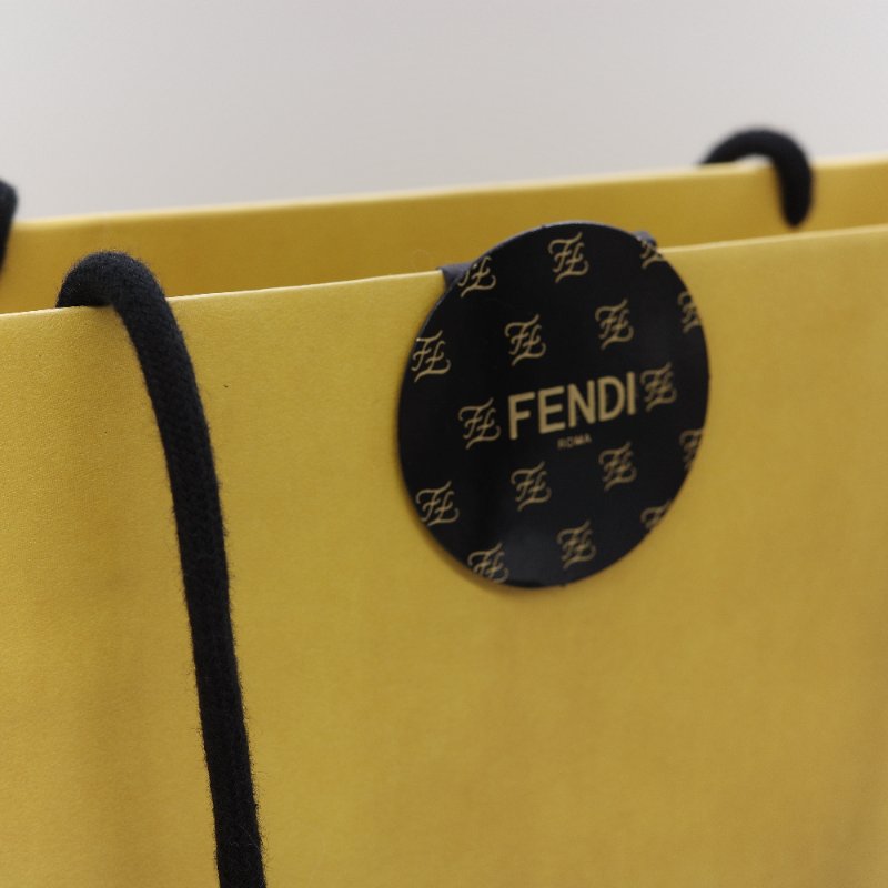 Fendi 芬迪 Peekaboo I See U Small 經典米褐色 小牛皮 手提斜背包-9