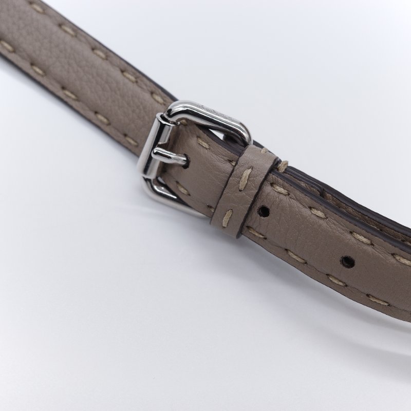 Fendi 芬迪 Peekaboo I See U Small 經典米褐色 小牛皮 手提斜背包-28