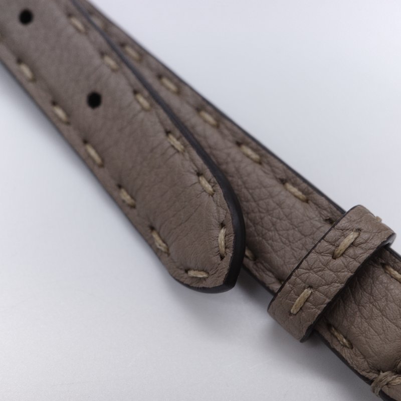 Fendi 芬迪 Peekaboo I See U Small 經典米褐色 小牛皮 手提斜背包-29