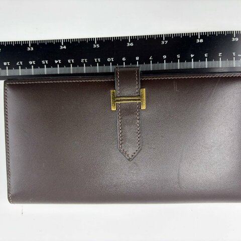 Hermès Béarn 長款對折皮夾