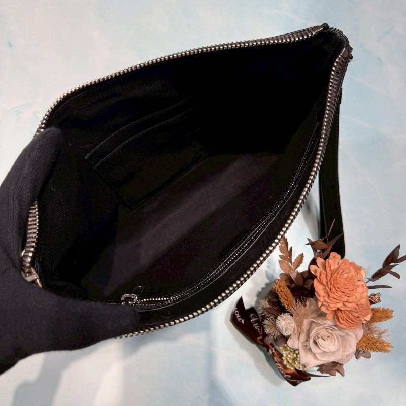 GUCCI GG Supreme帆布手拿包-4