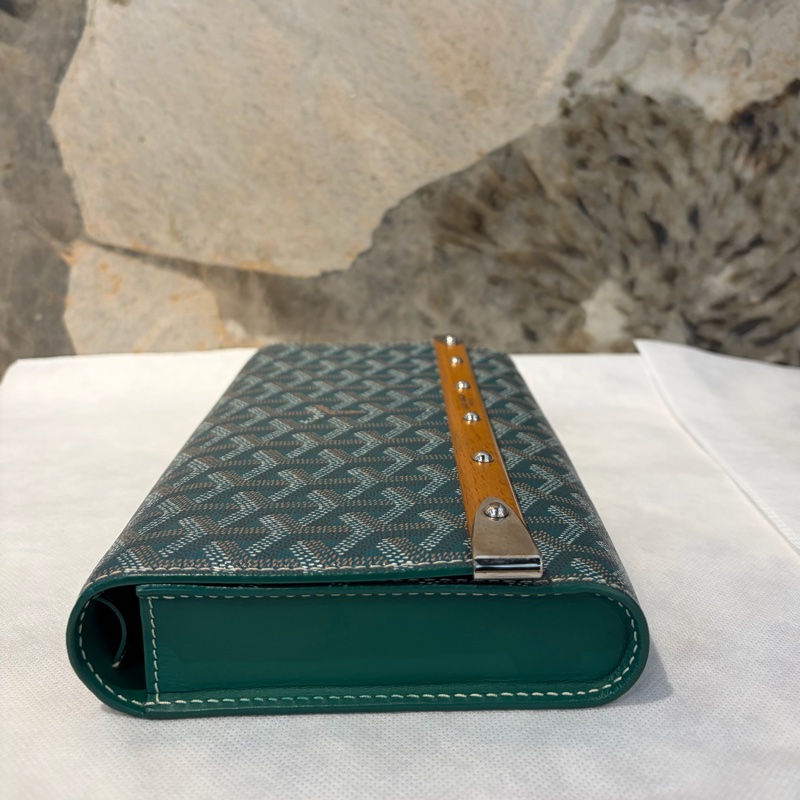 Goyard綠拼竹子MONTE CARLO-3