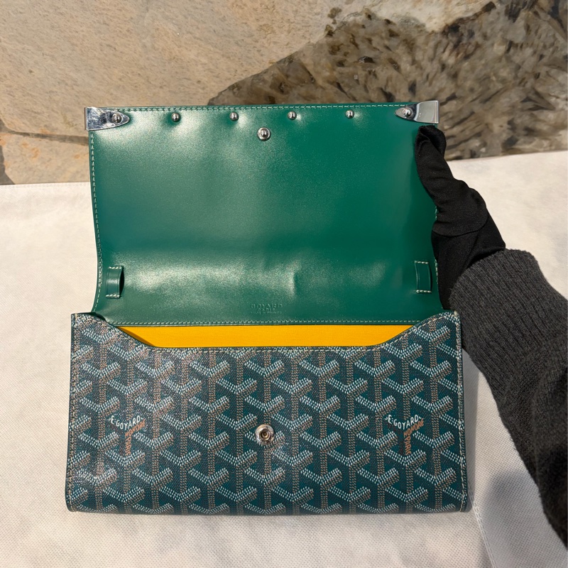 Goyard綠拼竹子MONTE CARLO-7