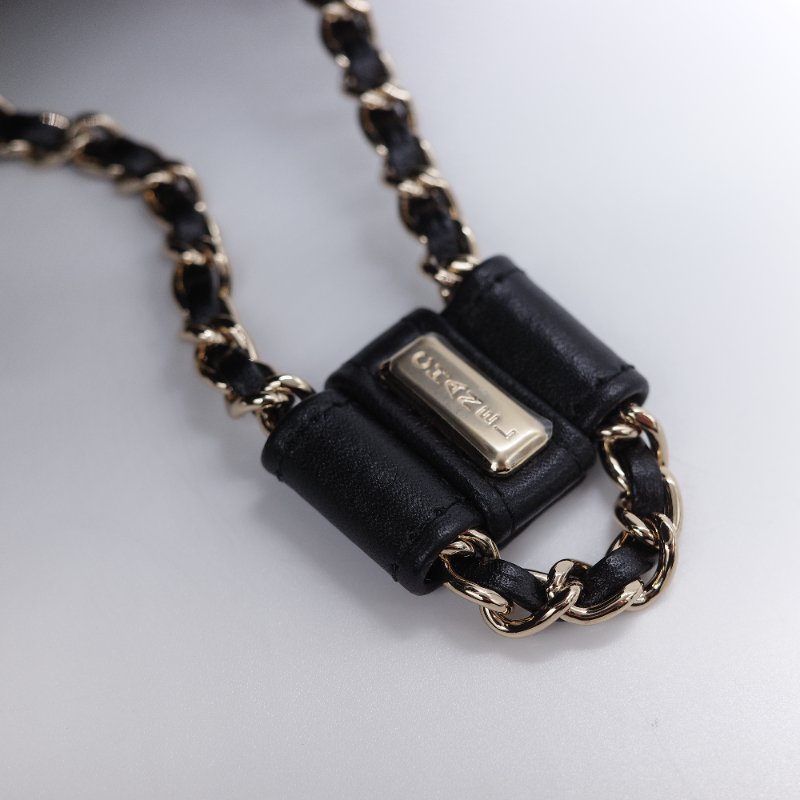 （閒置品♥️未使用）Chanel 香奈兒  Duma  經典黑色菱格紋 羊皮 雙肩後背包-14