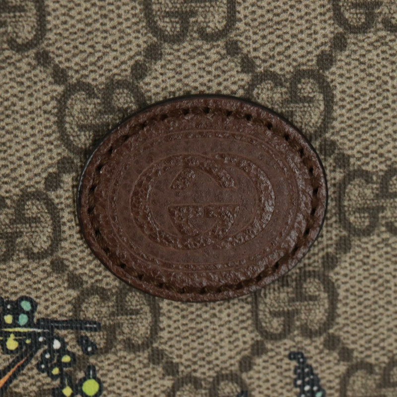 【日本直送】GUCCI GG Supreme 唐老鴨手提包 PVC 兩用 米色 金色 648134 正品 161733SAM-20