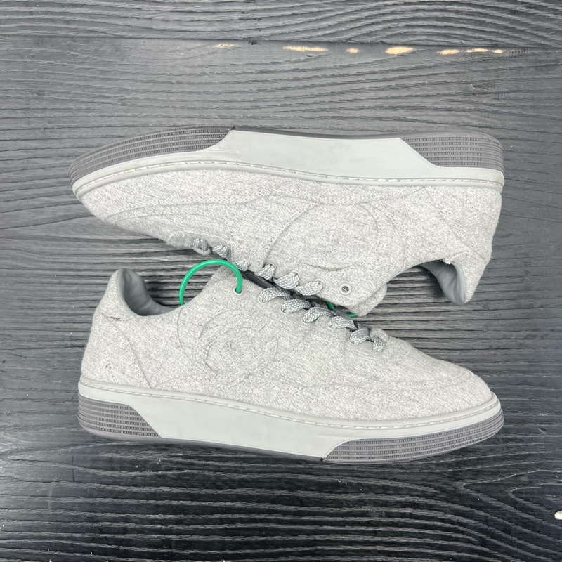 Chanel香奈兒 24b 羊毛灰 碼數 38.5-6