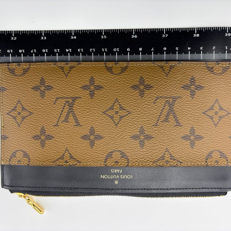 Louis Vuitton Slim Purse 老花手拿包-0