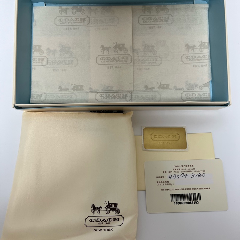 COACH女士長夾 no.47574 SV/BO-11