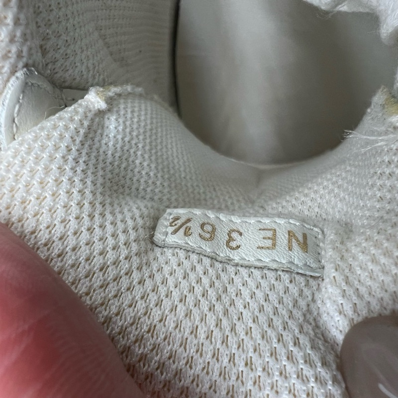 dior 貝殼鞋 白 碼數 36.5-7