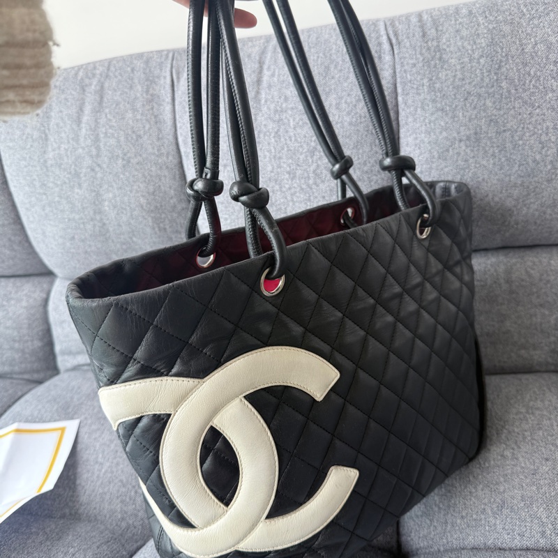 Chanel經典康鵬托特包-2