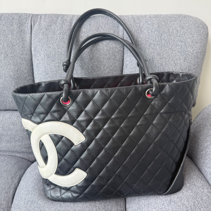 Chanel經典康鵬托特包-5