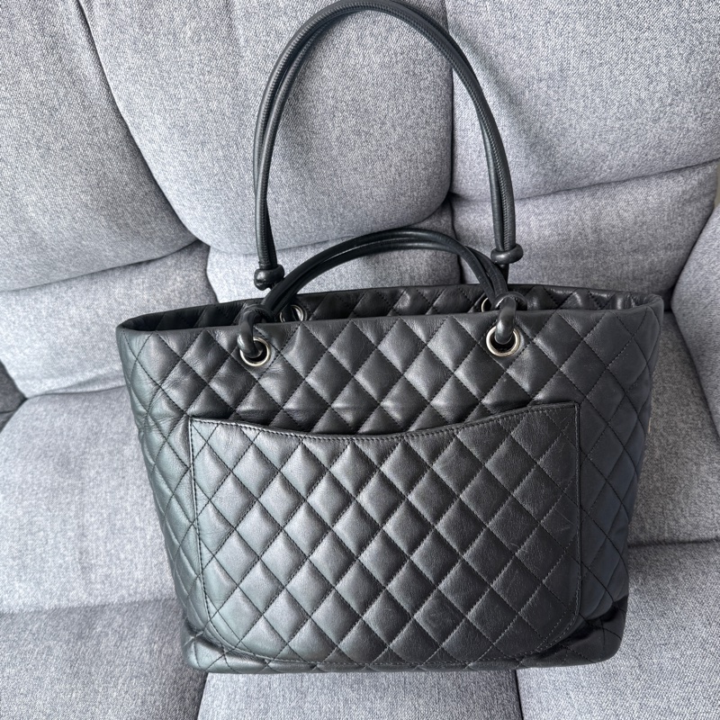 Chanel經典康鵬托特包-6