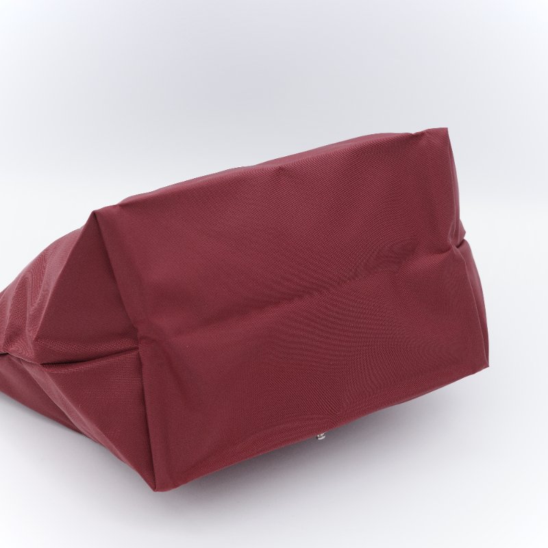 Longchamp 瓏驤  Le Pliage Green S 經典石榴紅 再生纖維 帆布 短把手提包-8