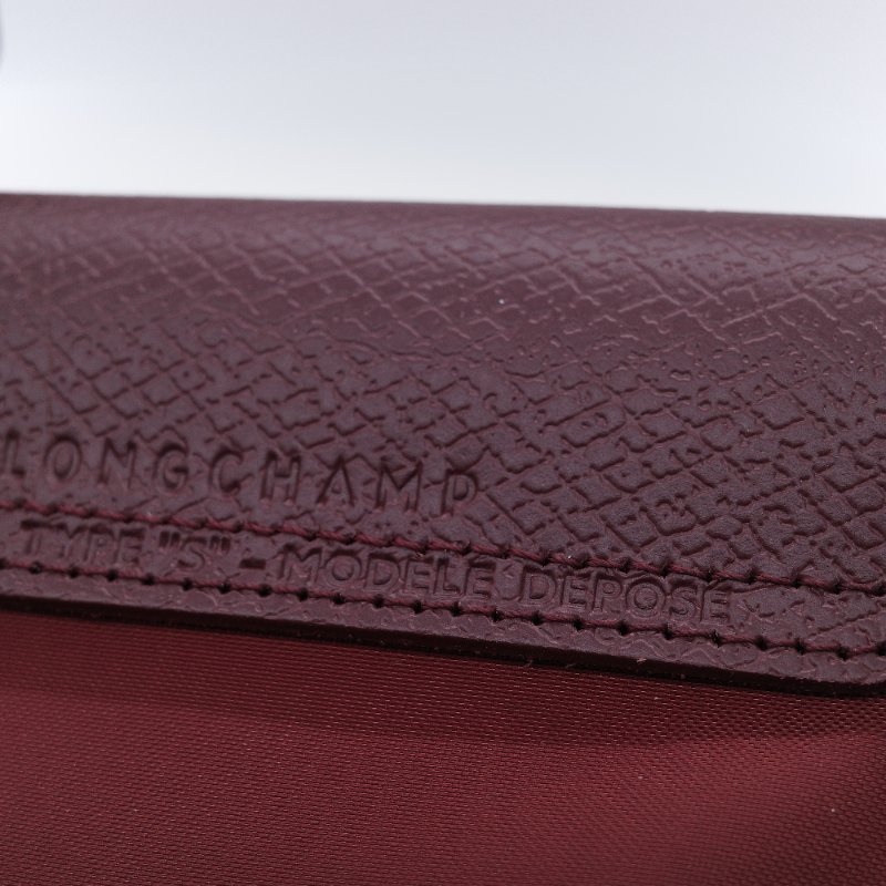 Longchamp 瓏驤  Le Pliage Green S 經典石榴紅 再生纖維 帆布 短把手提包-13