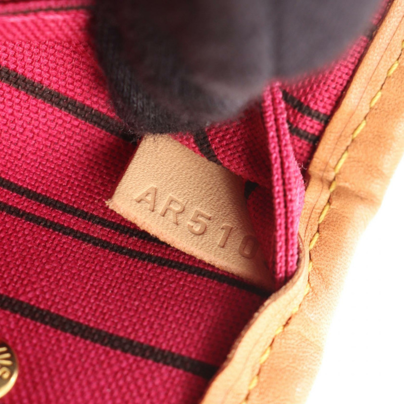 路易威登 Neverfull PM 手提單肩包 M41245 Monogram 皮革 Pivoine LV-4