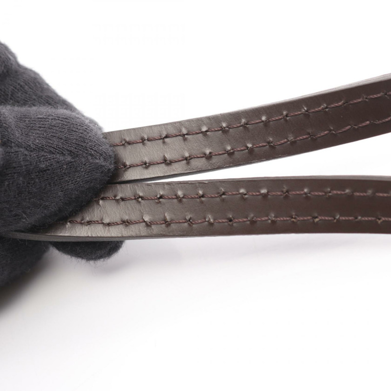 路易威登 Neverfull PM 手提包 N41359 Damier 帆布 Ebene 皮革 二手-6