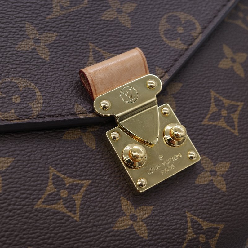 Louis Vuitton 路易威登  Pochette Métis 經典老花 塗層帆布 郵差包 斜背包-9