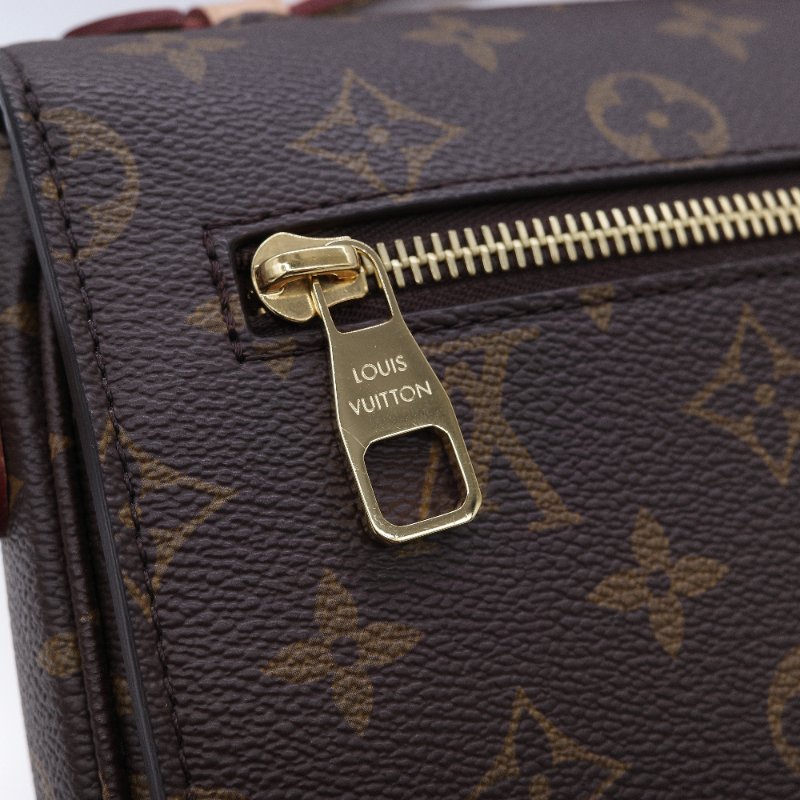 Louis Vuitton 路易威登  Pochette Métis 經典老花 塗層帆布 郵差包 斜背包-12