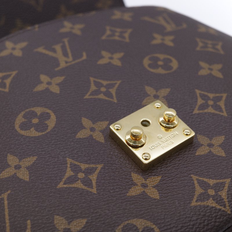 Louis Vuitton 路易威登  Pochette Métis 經典老花 塗層帆布 郵差包 斜背包-14