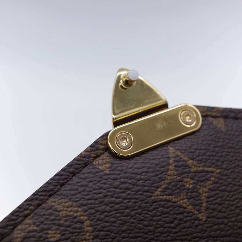 Louis Vuitton 路易威登  Pochette Métis 經典老花 塗層帆布 郵差包 斜背包-15