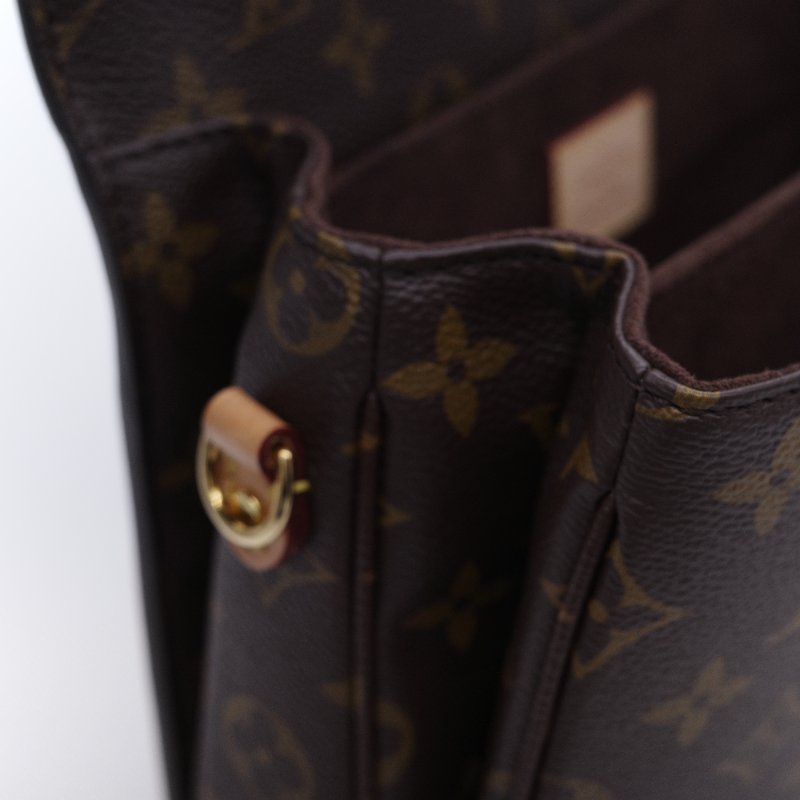 Louis Vuitton 路易威登  Pochette Métis 經典老花 塗層帆布 郵差包 斜背包-18