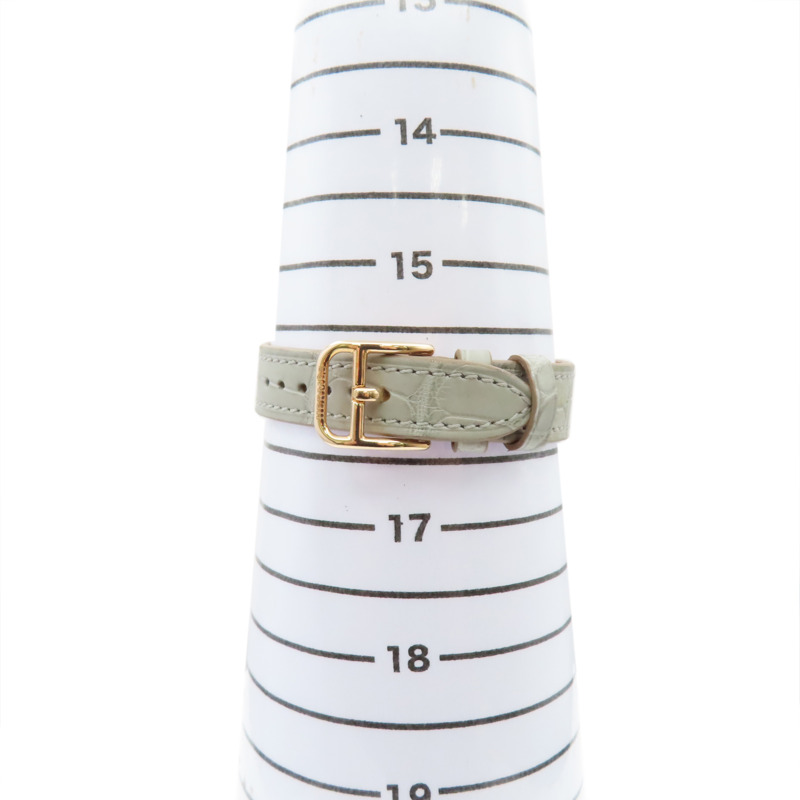 母貝錶盤 皮帶 18K玫瑰金 8PD鑽石 Cape Cod 腕錶【HERMES 愛馬仕】 CC1.270-16