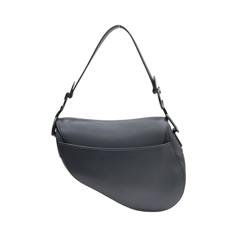 黑色 牛皮 Saddle 馬鞍包 肩背包 M0446SLLO【Dior 迪奧 】 M0446SLLO-1