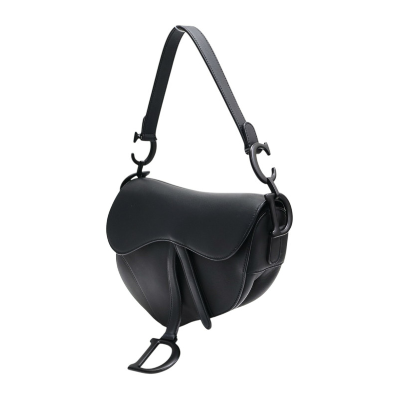 黑色 牛皮 Saddle 馬鞍包 肩背包 M0446SLLO【Dior 迪奧 】 M0446SLLO-2