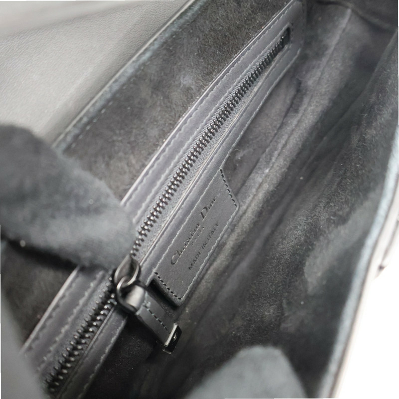 黑色 牛皮 Saddle 馬鞍包 肩背包 M0446SLLO【Dior 迪奧 】 M0446SLLO-4