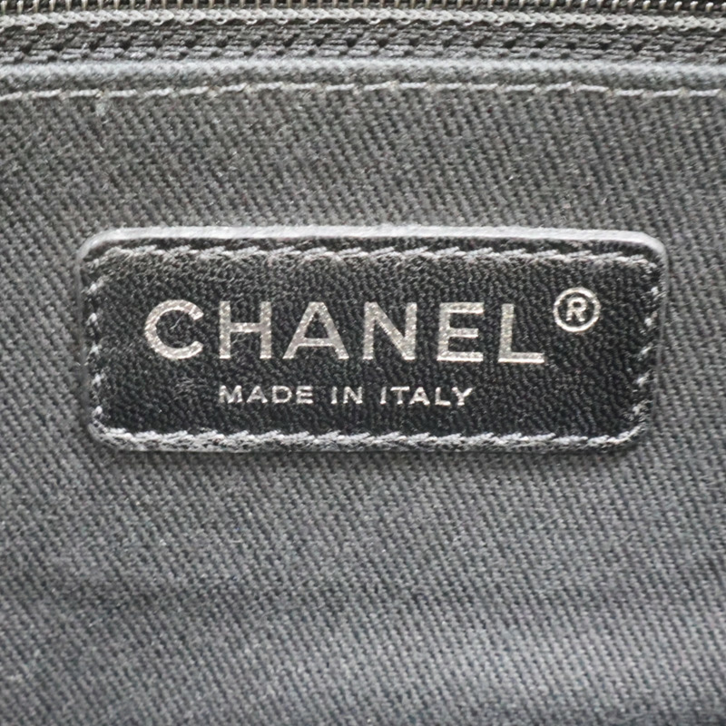 米色 牛皮 Matelasse 復古鏈 斜背包 肩背包 銀扣【CHANEL 香奈兒】-8