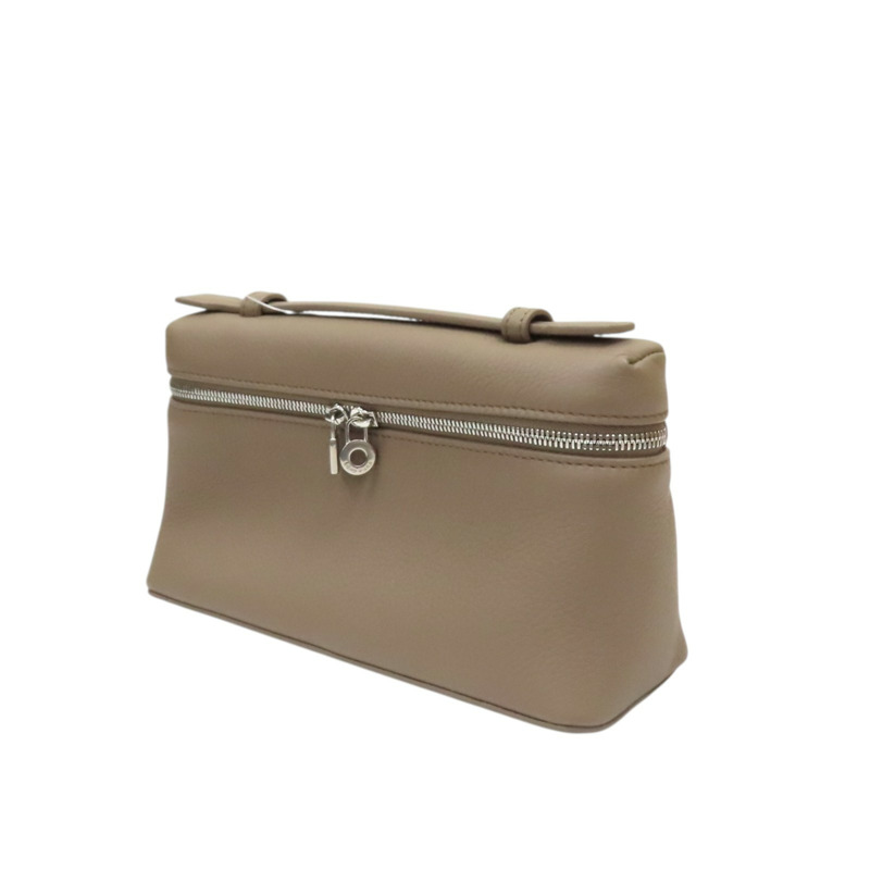 棕色 牛皮 Extra Pocket L19 肩背包【Loro Piana 諾悠翩雅】 FAN4045-1