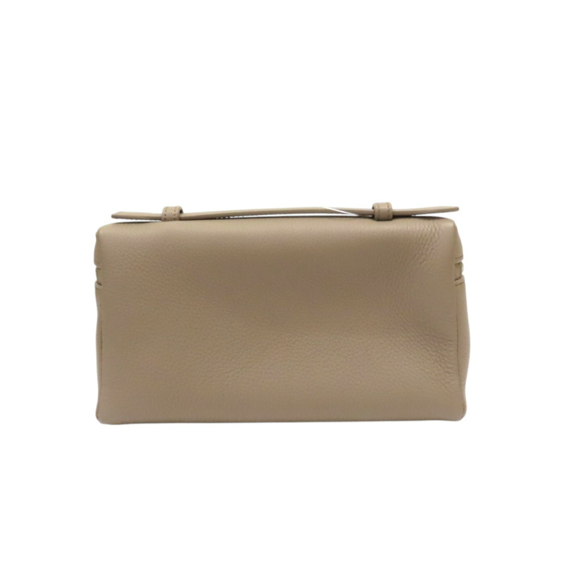 棕色 牛皮 Extra Pocket L19 肩背包【Loro Piana 諾悠翩雅】 FAN4045-2