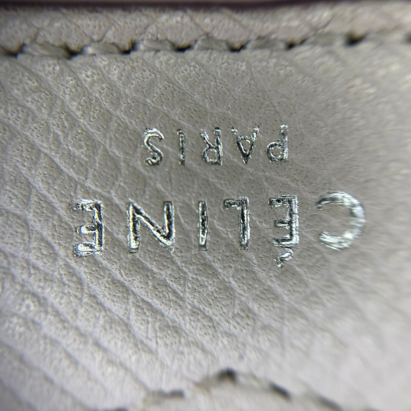 Celine Trotteur 粒面皮革馬鞍包-2