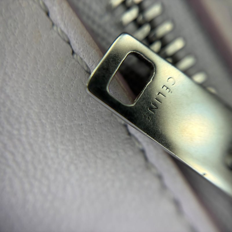 Celine Trotteur 粒面皮革馬鞍包-13