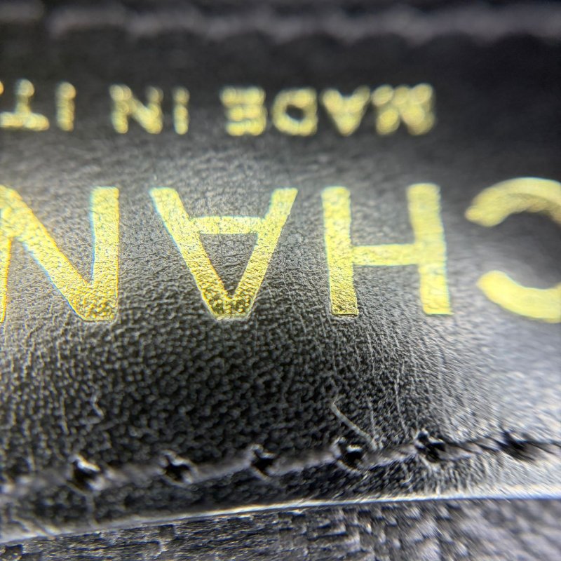 Chanel 冰格紋牛皮波士頓包-4