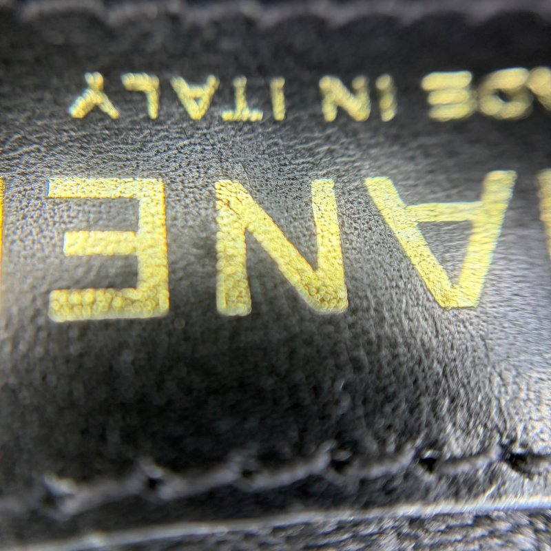 Chanel 冰格紋牛皮波士頓包-5