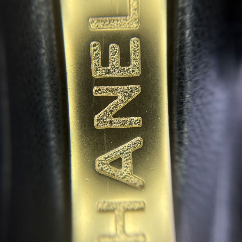 Chanel 冰格紋牛皮波士頓包-19