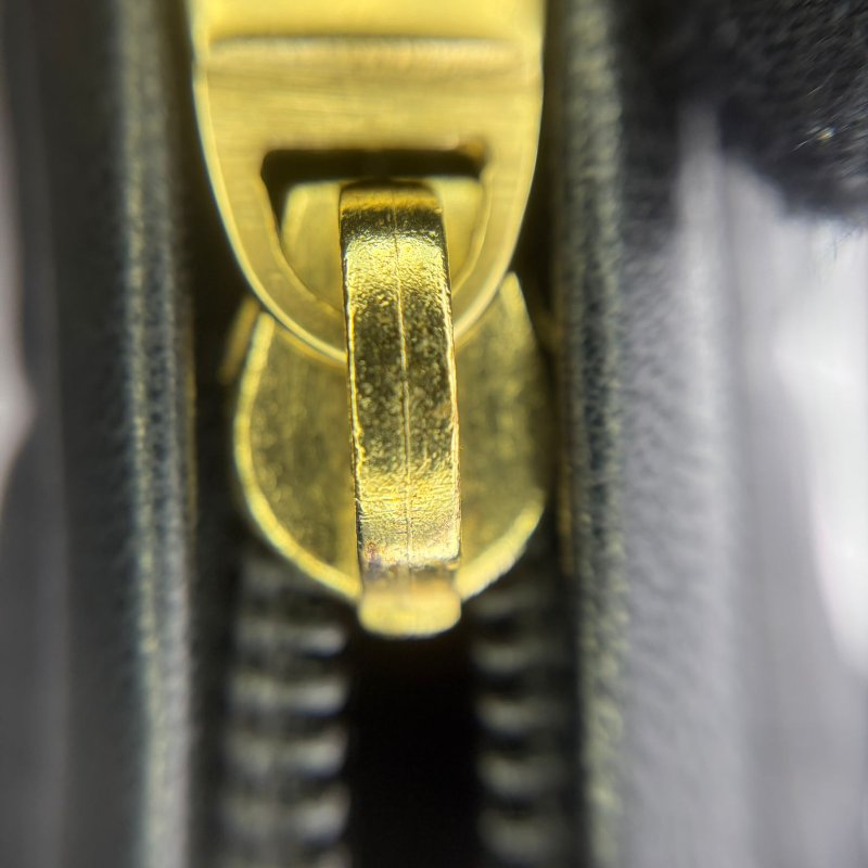 Chanel 冰格紋牛皮波士頓包-21