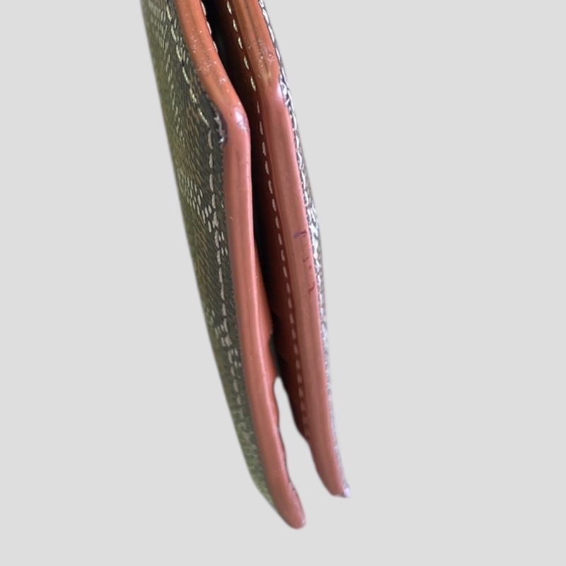 Goyard Victoire 經典黑棕八卡短夾-25