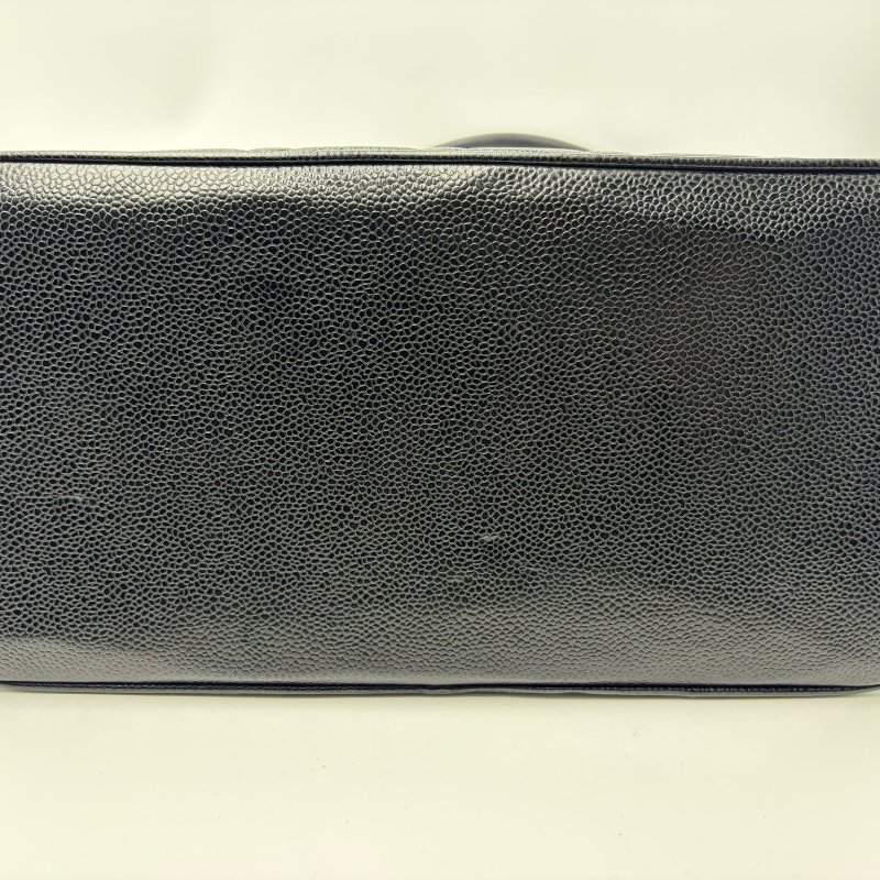 Chanel 魚子醬菱格紋托特包-10