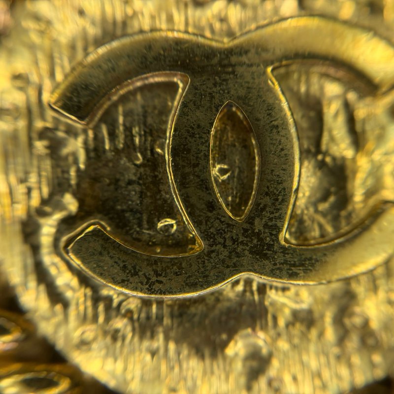 Chanel 魚子醬菱格紋托特包-15