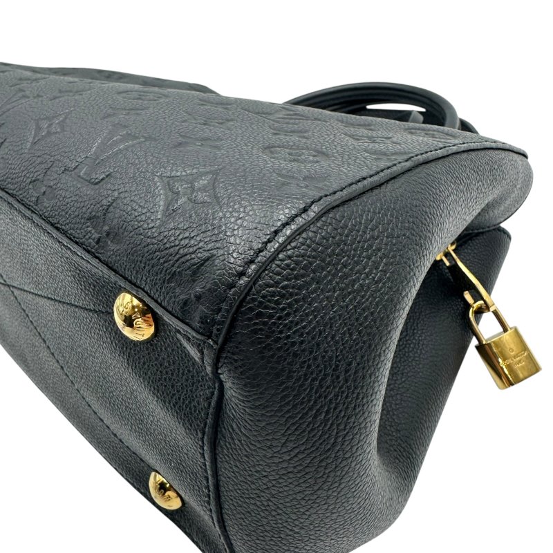 【美收精品】LV 牛皮壓花紋兩用手提包(黑) C-219【隔月月中將轉賣至日本 上架期限30天】-5