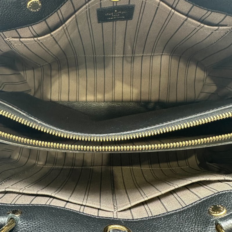 【美收精品】LV 牛皮壓花紋兩用手提包(黑) C-219【隔月月中將轉賣至日本 上架期限30天】-12