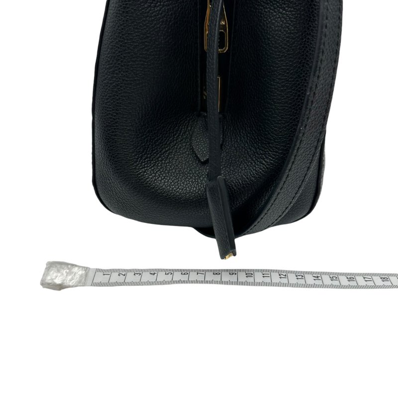 【美收精品】LV 牛皮壓花紋兩用手提包(黑) C-219【隔月月中將轉賣至日本 上架期限30天】-18