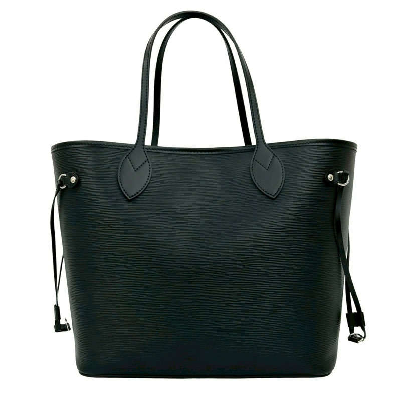 路易威登 Neverfull MM Epi 皮革手提包/手袋，黑色 (5082d)-0