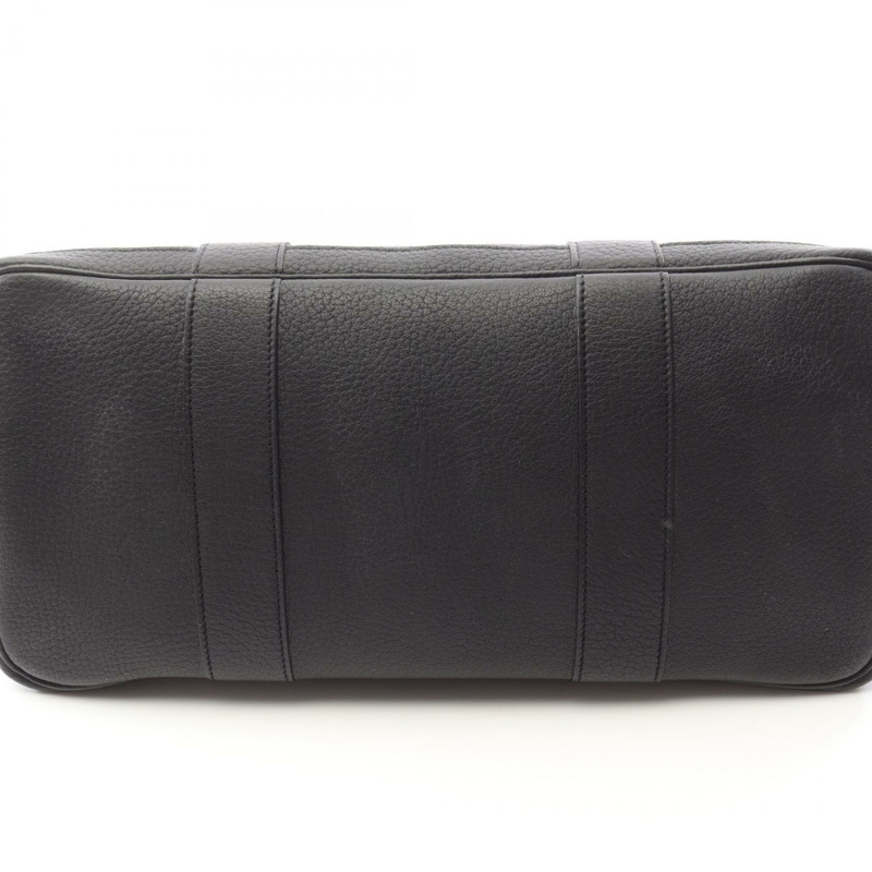 愛馬仕 Garden Party PM 手提包 Negonda 皮革 黑色 二手 女士 M SHW-8