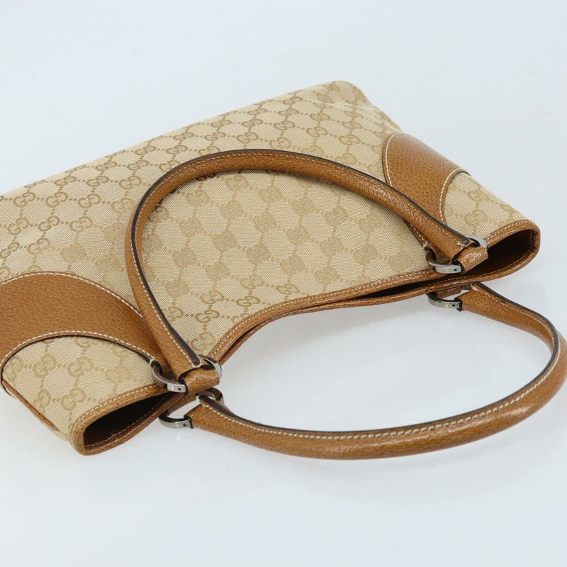 【日本直送】GUCCI GG帆布托特包 米棕色 113015 正品 173169V-5